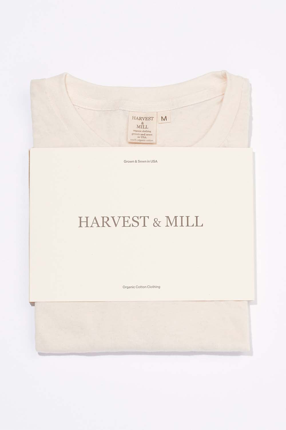 Men's Organic Natural Pack: Athletic Shorts + Men's Crew Tee