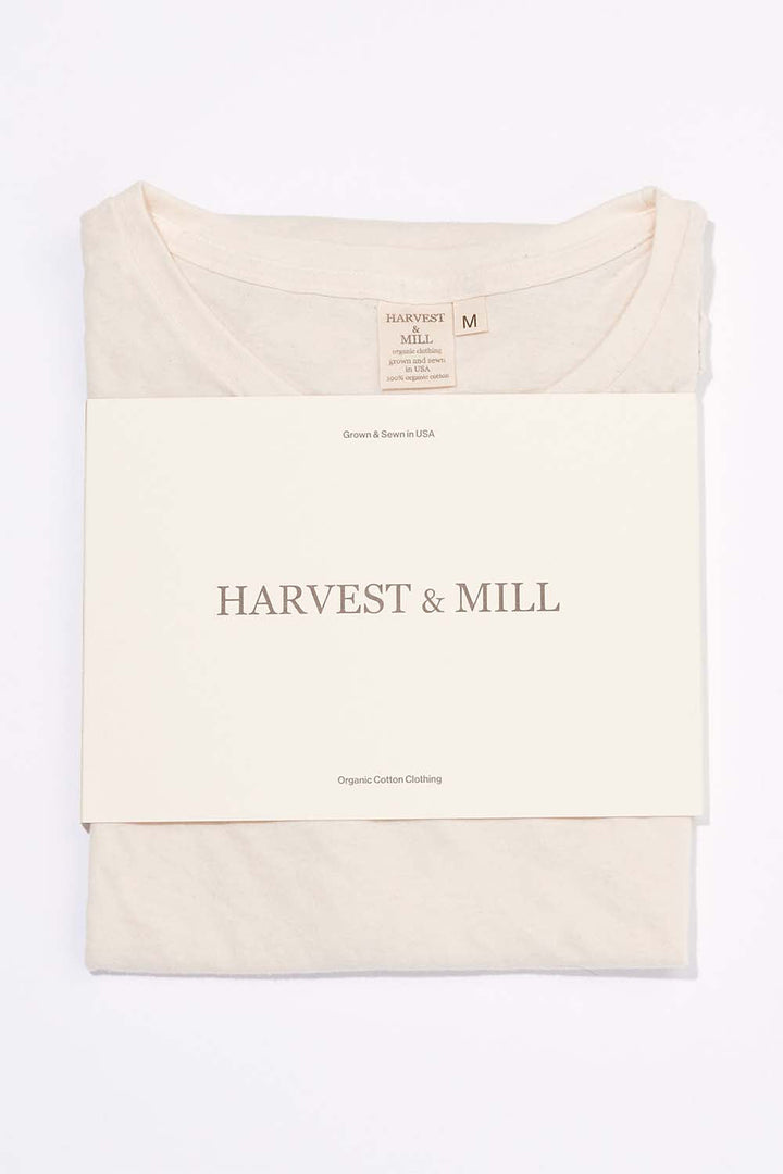 Women's Organic Crew Tee in Natural