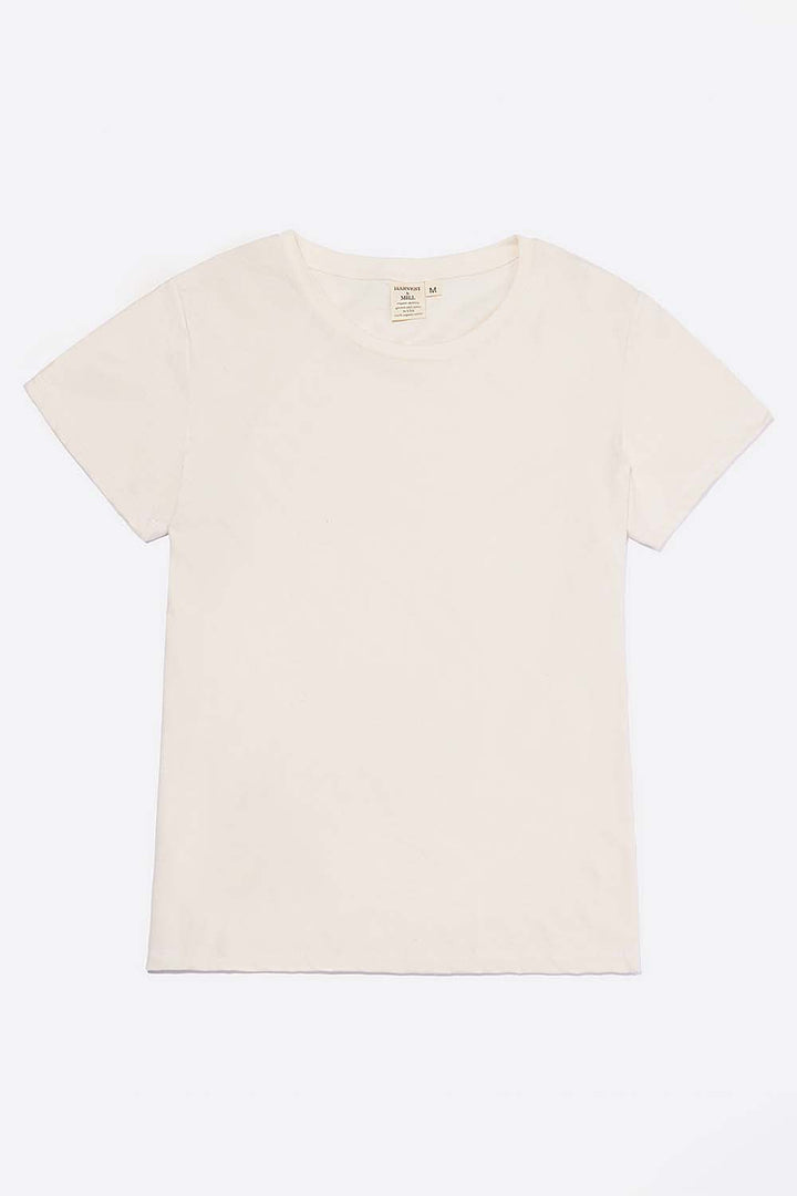 Women's Organic Crew Tee in Natural