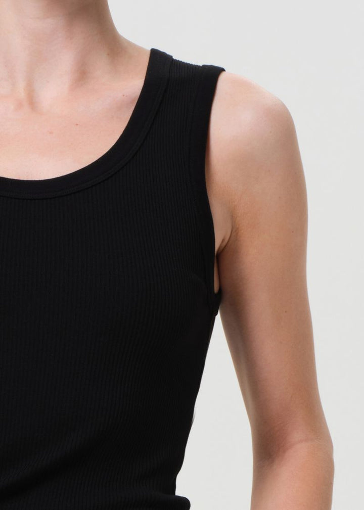 Poppy Tank in Black