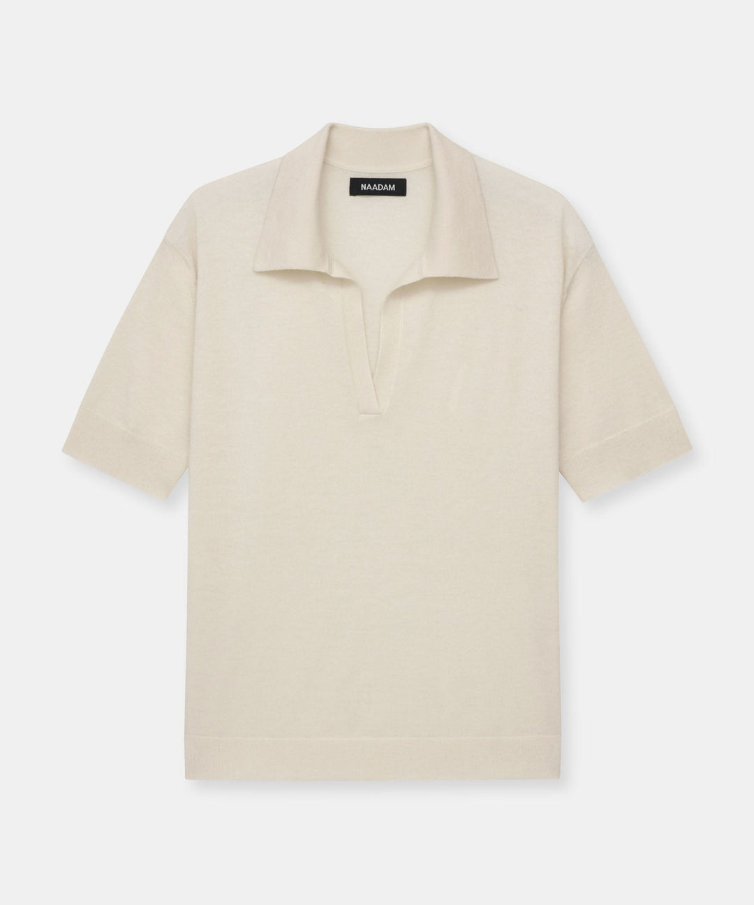 Super Fine Cashmere Short Sleeve Polo