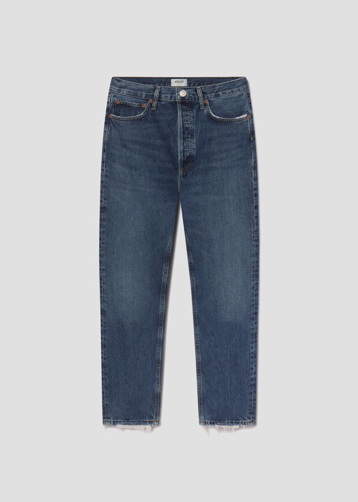90's Pinch Waist High Rise Straight in Range